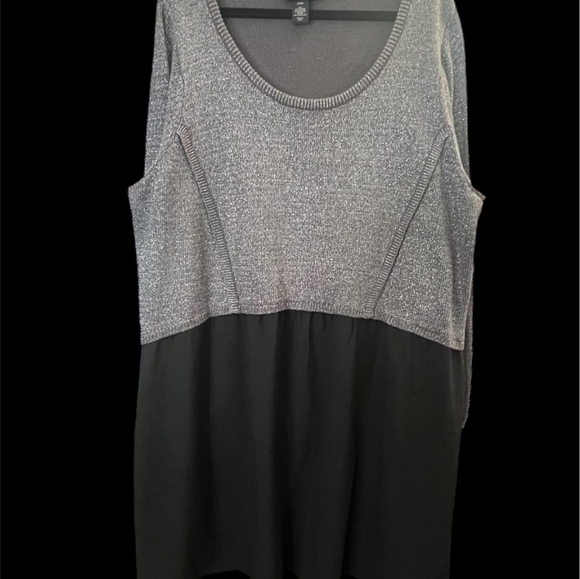 Lane Bryant Metallic Dress 22/24W - Picture 3 of 6